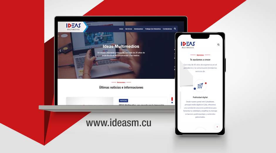 ideas multimedios sitio web