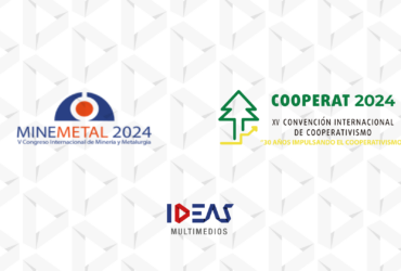 IDEAS Multimedios patrocina eventos MINEMETAL 2024 y COOPERAT 2024