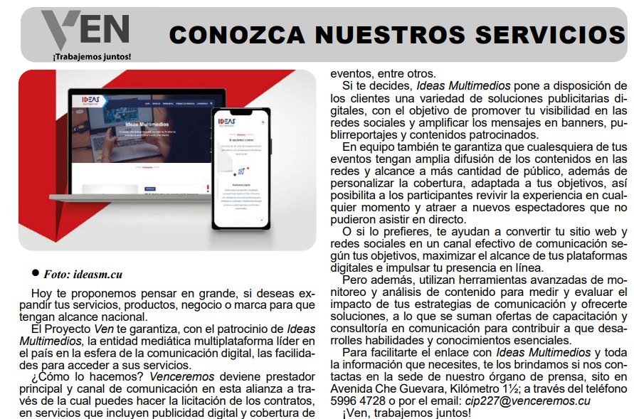 proyecto ven guantanamo